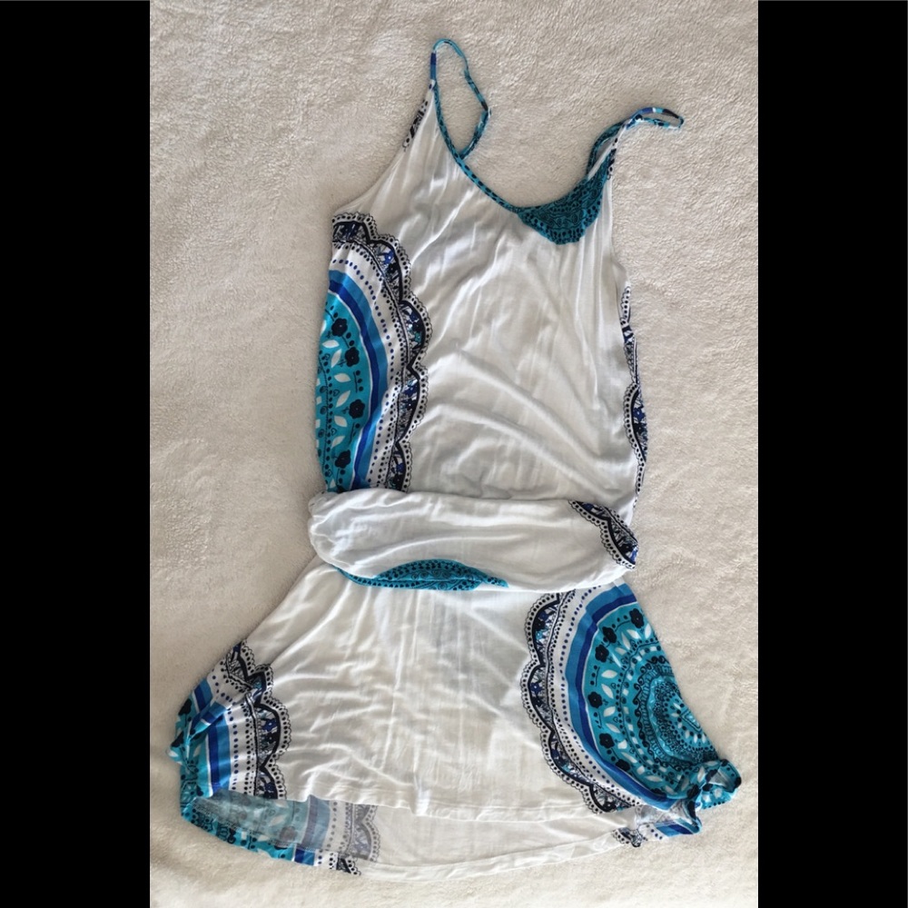 Casual Tank Banded Bottom Dress - Size 8